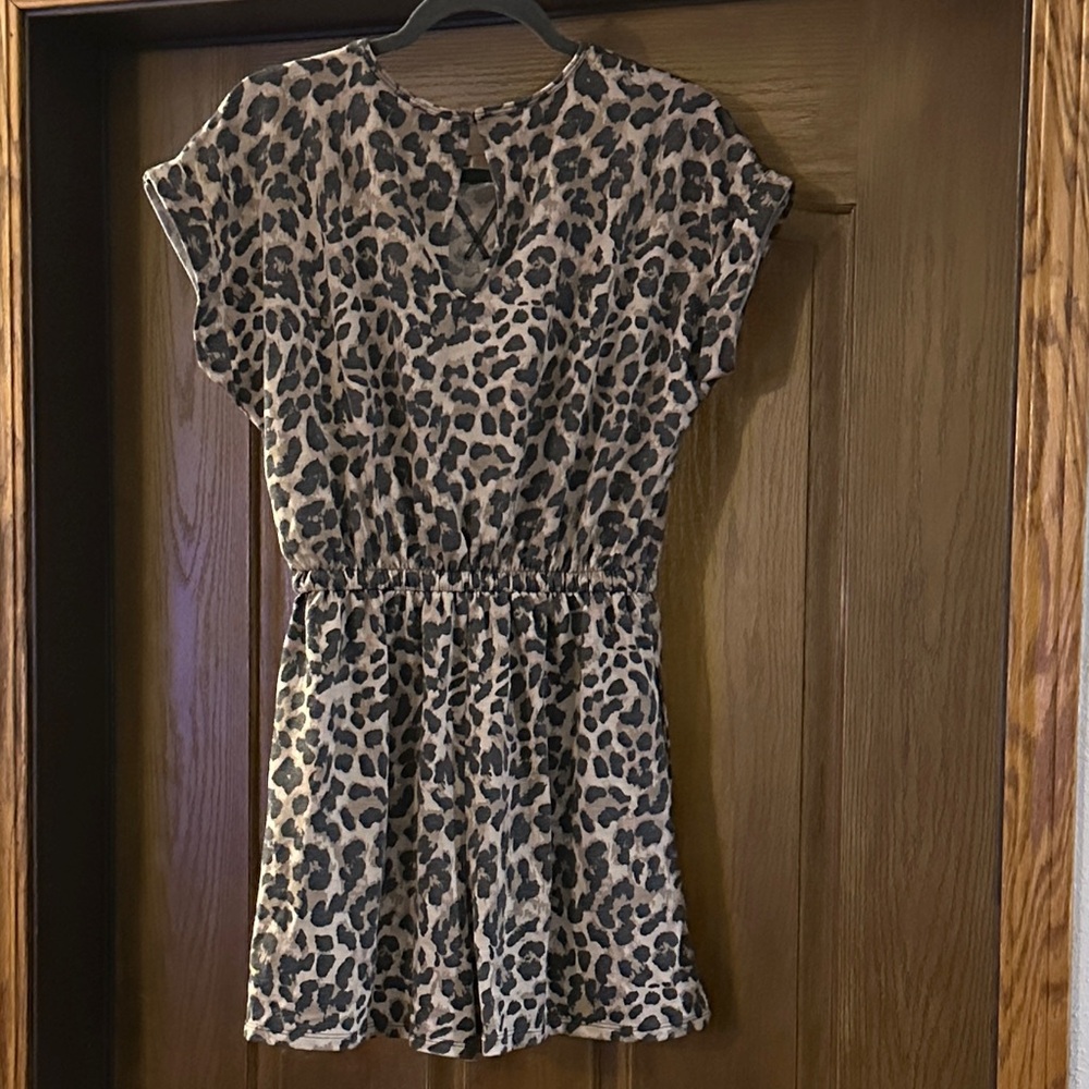 24/7 by MAURICES Leopard Print Romper - Picture 3 of 4